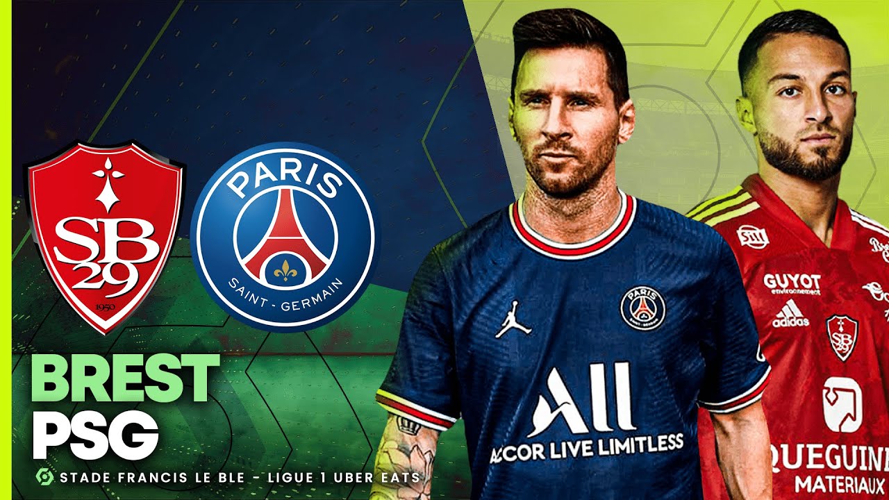 🔴🎥 Match Live/Direct : BREST - PSG ( Stade Brestois - Paris ) / Messi ...