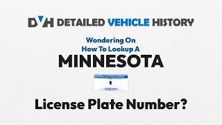 How to Use License Plate Lookup Minnesota | Minnesota Plate Number Search