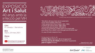 Exposició Art i Salut:  40 anys amb la infecció pel VIH