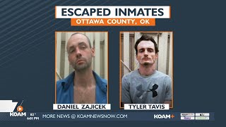 Ottawa County Sheriff offers $2,500 reward for capture of escaped inmates