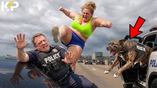When Dumb Karens Attack Cops & Regret It Instantly | Caught On Camera #13