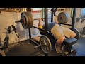 matt cussins 550lb bench press with band. 4 reps. benchpress 500lbs