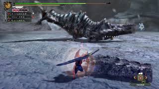 MH3U - G-Rank Glacial Agnaktor | Longsword