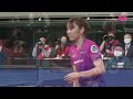 2022年全日本卓球｜女子シングルス 準決勝 早田ひな 対 加藤美優