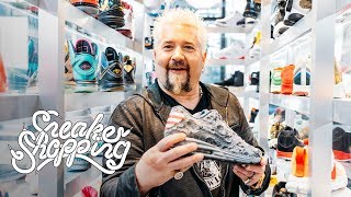 Guy Fieri Goes Sneaker Shopping with Complex