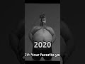 POV: Your favorite year is (Gigachad meme)