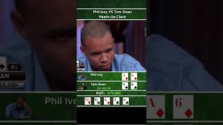 Phil Ivey VS Tom Dwan #poker #pokerhighlights