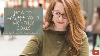 How to Break Down Monthly Goals (with PowerSheets!)
