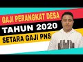 Gaji Perangkat Desa Tahun 2020 Setara Gaji Pokok PNS (Pegawai Negeri Sipil)