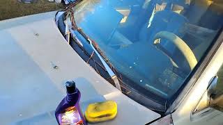 meguiars NXT tech wax test on gold paint will this add clarity