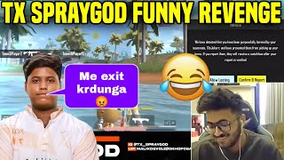 TX SPRAYGOD FUNNY REVENGE FROM TX JOKER 🤣✅