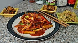 Recipe for Korean Stir-fried squid / 오징어 볶음 / Ohjinguh bokkeum