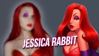 JESSICA RABBIT MAKEUP TUTORIAL | Джессика Рэббит перевоплощение