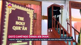 ODTÜ Camii'nde Örnek İmam