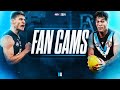 Fan Cams | Carlton V Port Adelaide | Afl Round 12, 2024
