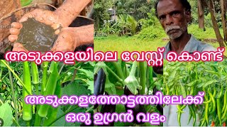 കഞ്ഞി വെള്ളവും വീട്ടിലെ മാലിന്യങ്ങളും കൊണ്ട് ഇതുപോലെ ചെയ്താൽ ഒരു ഉഗ്രൻ വളം ഉണ്ടാക്കാം #farming