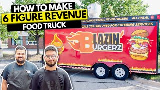 $100,000 in First Month! How to Start Burger Food Truck Business