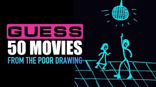 Guess the Movie From the Poor Drawing: Fun Movie Quiz