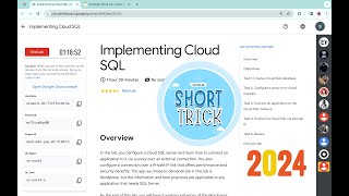 [2024] Implementing Cloud SQL || #qwiklabs || #coursera || [With Explanation🗣️]
