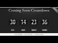 Countdown clock in JS using HTML & CSS | JavaScript Tutorials | Web Development Tutorials