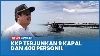 9 Kapal dan 400 Personil Bongkar Pagar Laut Tangerang