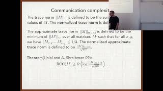 Igor Balla: The factorization norm and an inverse theorem for MaxCut