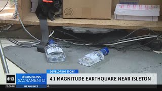Magnitude 4.1 earthquake rattles Northern California