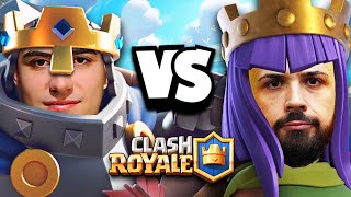 SFIDO CICCIO con DECK CAMPIONI CASUALI! - Clash Royale