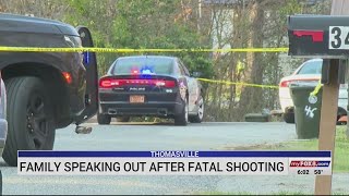 Family speaks out after fatal shooting in Thomasville