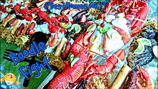 Boodle Fight | Pinoy Boodle Fight in Europe | Pinoy Cooking Abroad