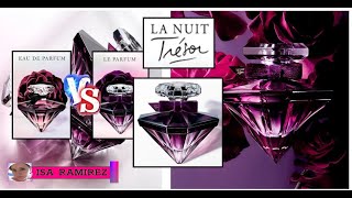 LANCOME La Nuit Trésor Le Parfum reseña + Comparación La Nuit Trésor Le Parfum VS eau the Parfum