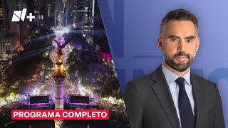 Abarrotan Paseo de la Reforma para el concierto de Polymarchs | En Punto - 31 de diciembre 2024