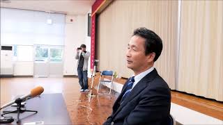 1出馬の動機　阿久根市長選挙記者会見