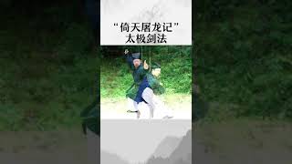 陈师行道长演练倚天屠龙记太极剑法