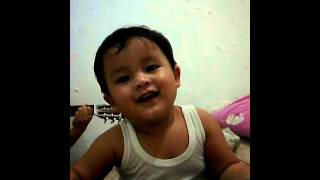 Baby singing || 10,000 reasons (Bless The Lord O My Soul) || Rhemateo || 1year baby singing Baby singing || 10,000 reasons (Bless The Lord O My Soul) || Rhemateo || 1year baby singing
