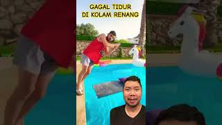 GAGAL TIDUR DIATAS AIR!!!?? #funny #reaction #comedy #viralvideo