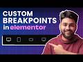 Fix Elementor's Responsive Issue - Add Custom Breakpoints (2025)