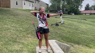 Lancaster County's Alivia Slusser dominates as one of the nation's top archers