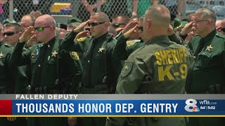 Deputy Gentry Funeral