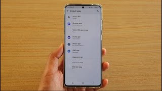 Galaxy S20/S20+: How to Set Default Internet Browser App