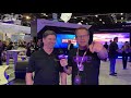 infocomm 2019 steve seminario of leyard planar takes gary kayye on a booth tour