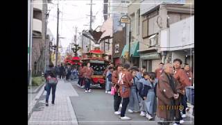 ユネスコ無形文化遺産八代妙見祭「神幸行列笠鉾本蝶蕪」平成２９年１１月２３日Part 2