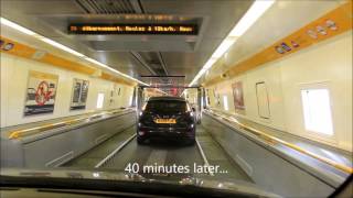 Eurotunnel from France to England 2017