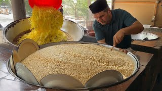 GOLDEN Samarkand pilaf | Legendary Pilaf | Street Food