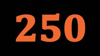 250: Countdown To Something Special ! Countdown Timer to Celebration of? #countdown  #time