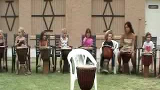 5-6 year olds perform West African Rhythm: Kuku