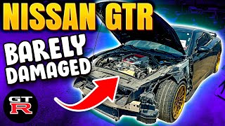 I Found a 2017 Nissan GTR at IAA Barely Wrecked REPO!