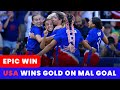 MAL SWANSONS EPIC GOAL LED USA WOMENS SOCCER TO GOLD