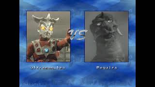 MUGEN　ウルトラマンレオVSペギラ