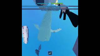 The Giant Bloop ate the Megalodon 🦈🐳  #gaming #ww2 #roblox #combat #pvp #survivalmode #gameplay #fyp